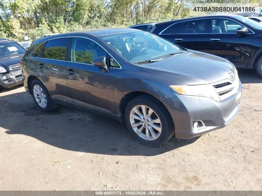 4T3BA3BB8DU041886 2013 Toyota Venza Le