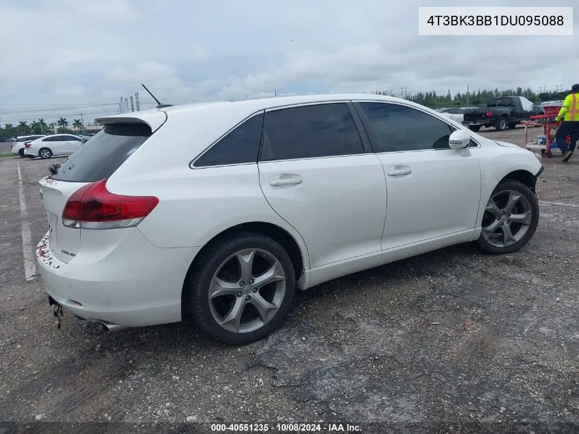 2013 Toyota Venza Limited V6 VIN: 4T3BK3BB1DU095088 Lot: 40551235