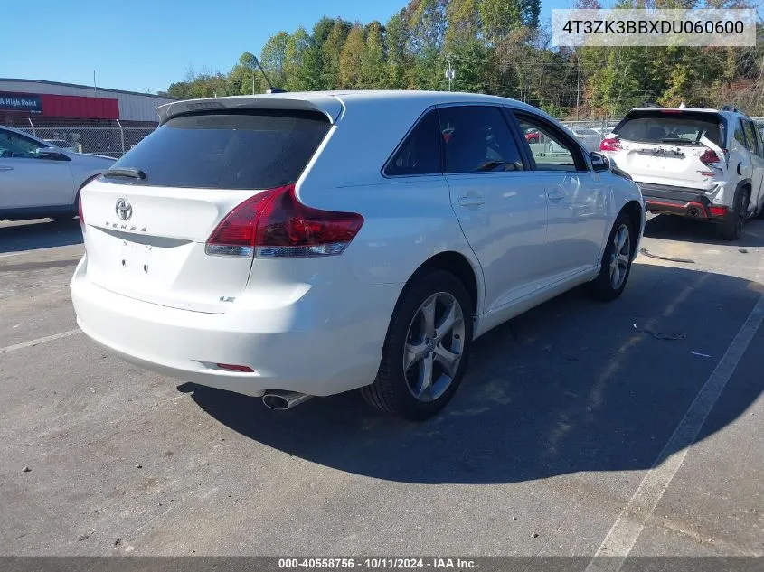 2013 Toyota Venza Le V6 VIN: 4T3ZK3BBXDU060600 Lot: 40558756