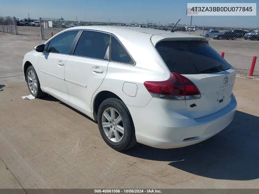 4T3ZA3BB0DU077845 2013 Toyota Venza Le