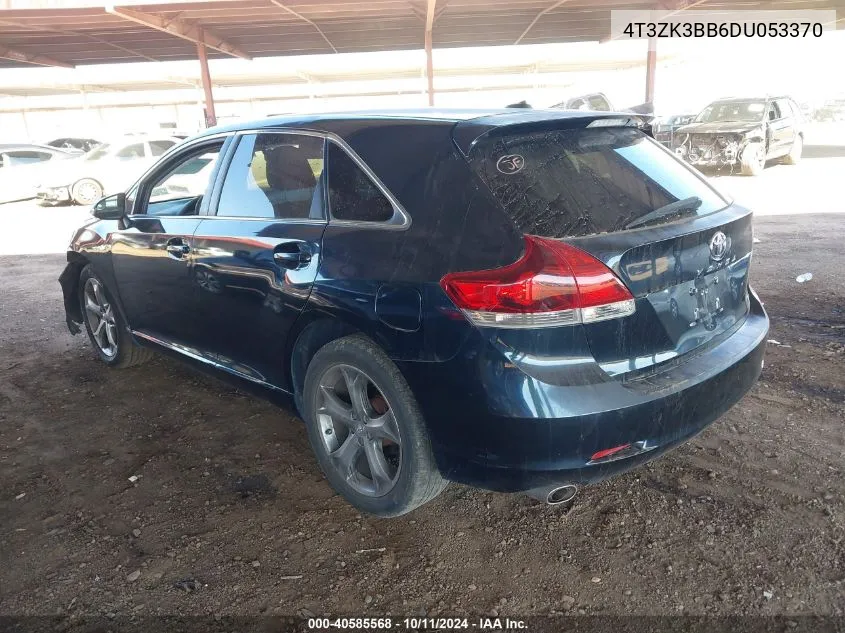 2013 Toyota Venza Le V6 VIN: 4T3ZK3BB6DU053370 Lot: 40585568