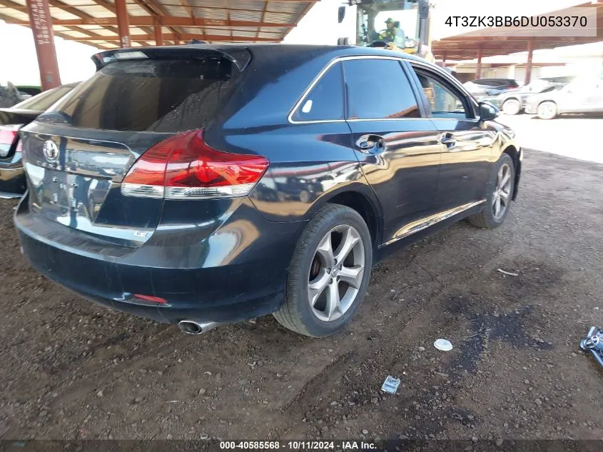 2013 Toyota Venza Le V6 VIN: 4T3ZK3BB6DU053370 Lot: 40585568