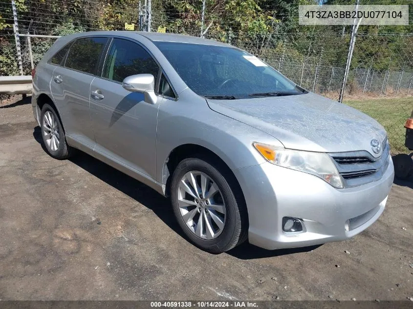 2013 Toyota Venza Le VIN: 4T3ZA3BB2DU077104 Lot: 40591338