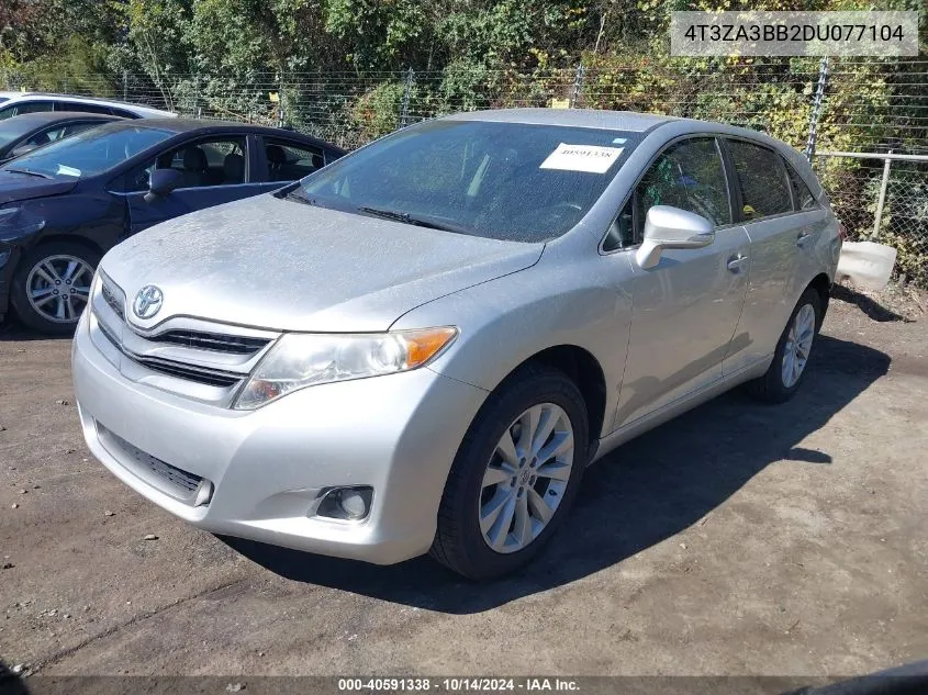 2013 Toyota Venza Le VIN: 4T3ZA3BB2DU077104 Lot: 40591338