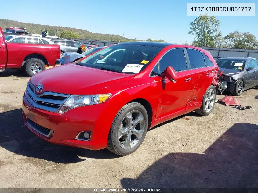 2013 Toyota Venza Le/Xle/Limited VIN: 4T3ZK3BB0DU054787 Lot: 40624061