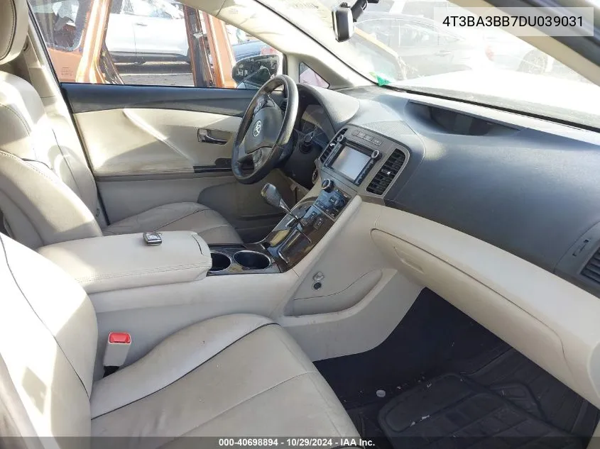 4T3BA3BB7DU039031 2013 Toyota Venza Xle