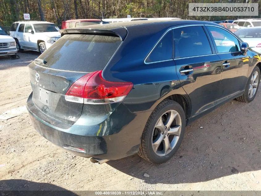 2013 Toyota Venza Xle V6 VIN: 4T3ZK3BB4DU053710 Lot: 40818039