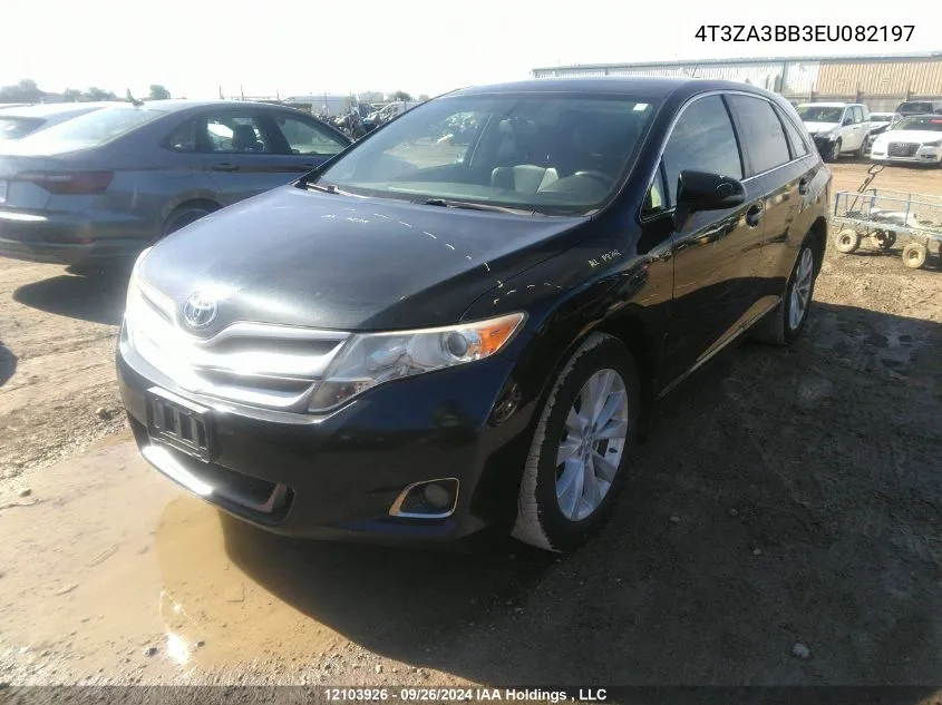 2014 Toyota Venza VIN: 4T3ZA3BB3EU082197 Lot: 12103926