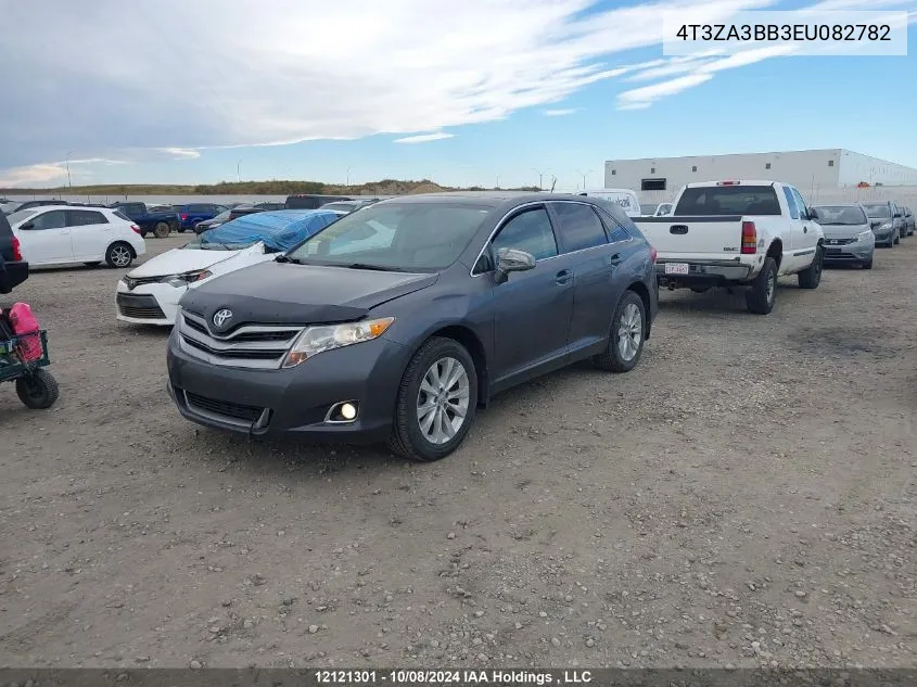 2014 Toyota Venza VIN: 4T3ZA3BB3EU082782 Lot: 12121301