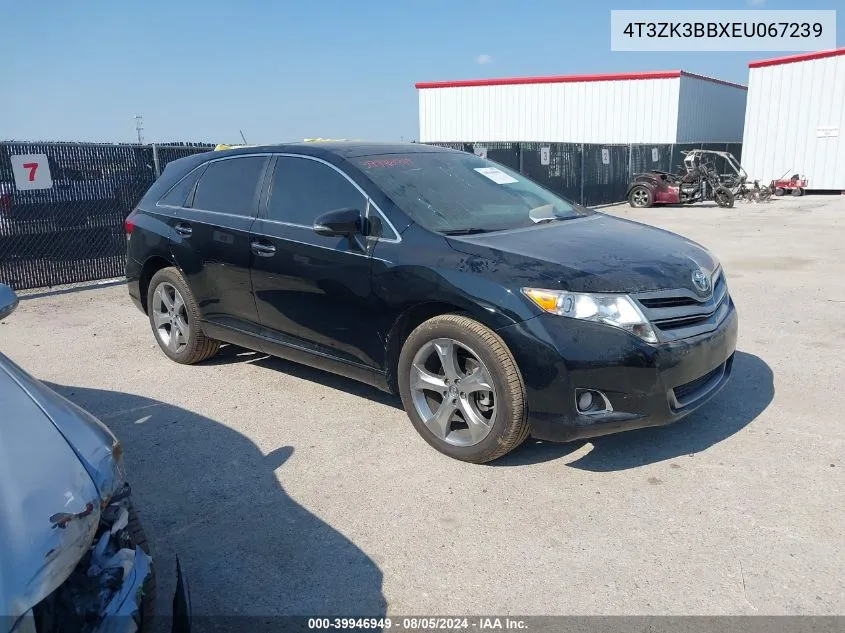 4T3ZK3BBXEU067239 2014 Toyota Venza Le V6/Limited V6/Xle V6