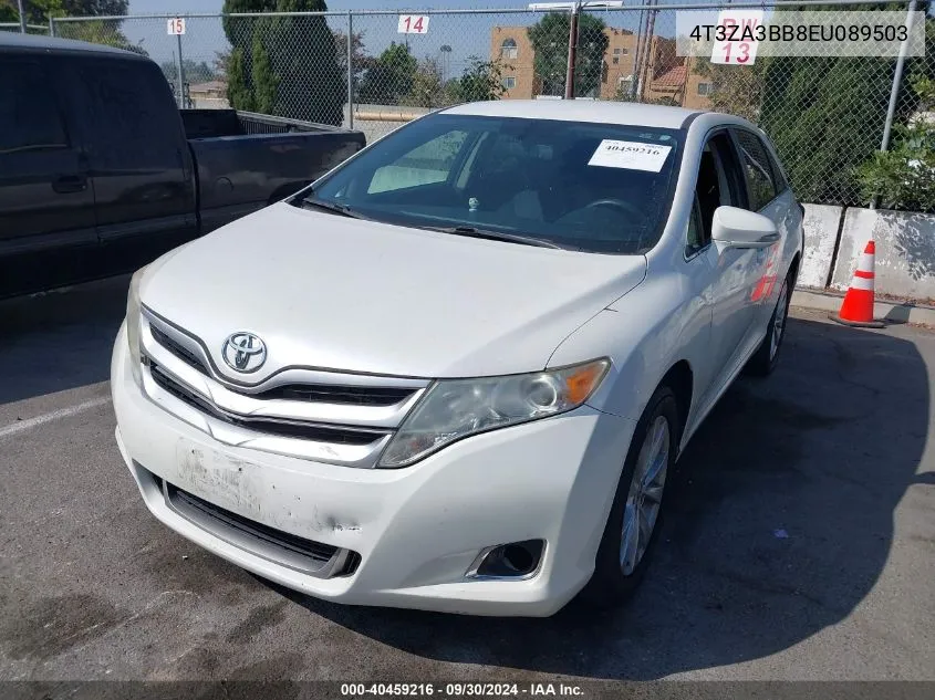 4T3ZA3BB8EU089503 2014 Toyota Venza Le/Xle