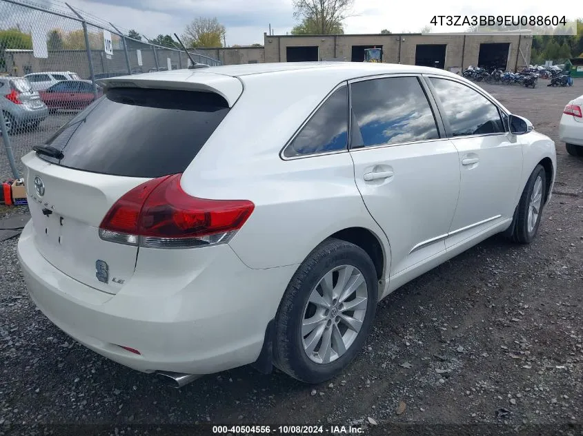 4T3ZA3BB9EU088604 2014 Toyota Venza Le/Xle