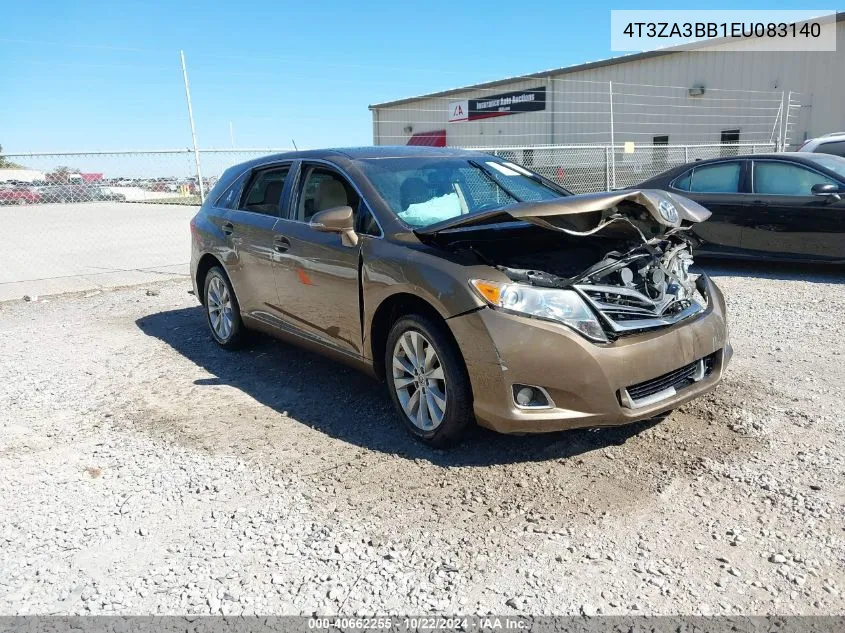 2014 Toyota Venza Le VIN: 4T3ZA3BB1EU083140 Lot: 40662255