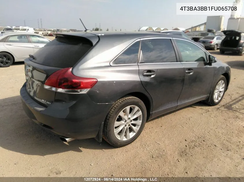 4T3BA3BB1FU065708 2015 Toyota Venza Le/Xle