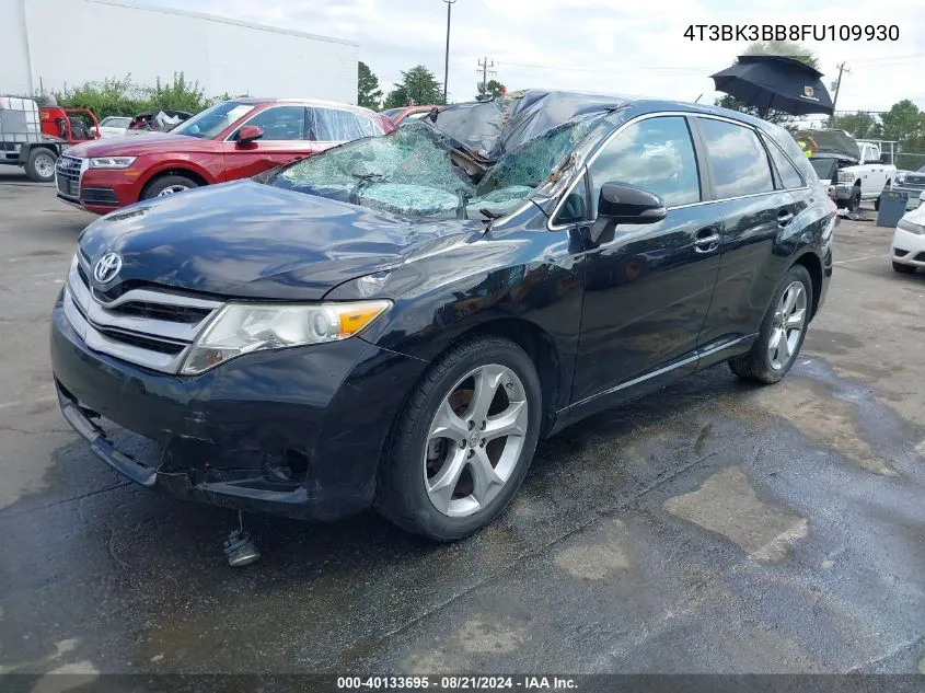 4T3BK3BB8FU109930 2015 Toyota Venza Xle V6