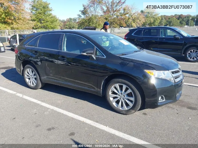 2015 Toyota Venza Le/Xle VIN: 4T3BA3BB2FU073087 Lot: 40512954