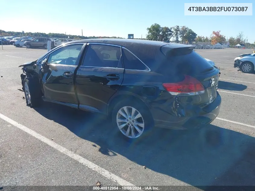 2015 Toyota Venza Le/Xle VIN: 4T3BA3BB2FU073087 Lot: 40512954