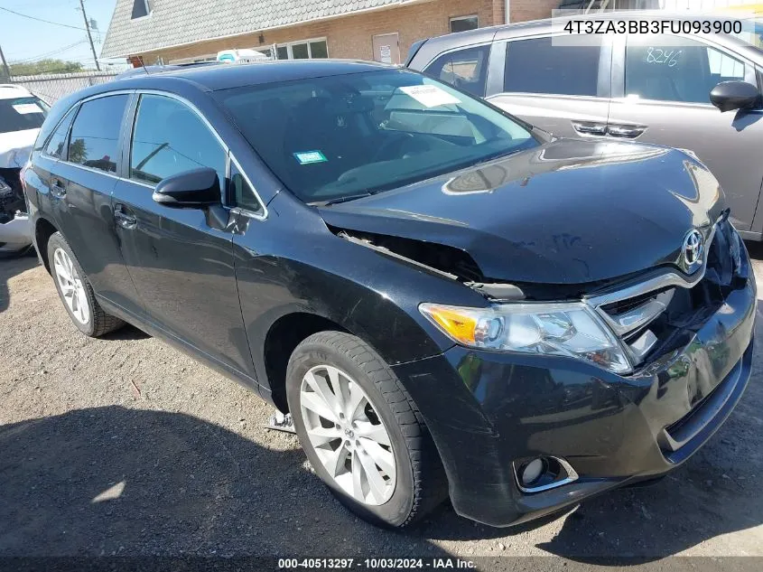 2015 Toyota Venza Le VIN: 4T3ZA3BB3FU093900 Lot: 40513297