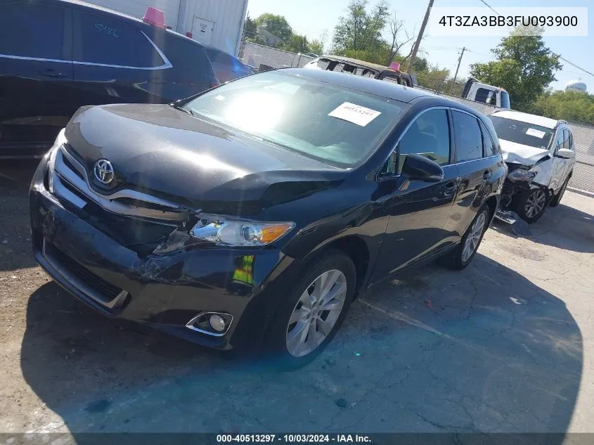 2015 Toyota Venza Le VIN: 4T3ZA3BB3FU093900 Lot: 40513297