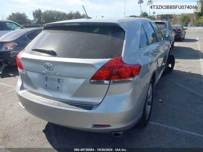 2015 Toyota Venza Le/Xle/Limited VIN: 4T3ZK3BB5FU074066 Lot: 40726564