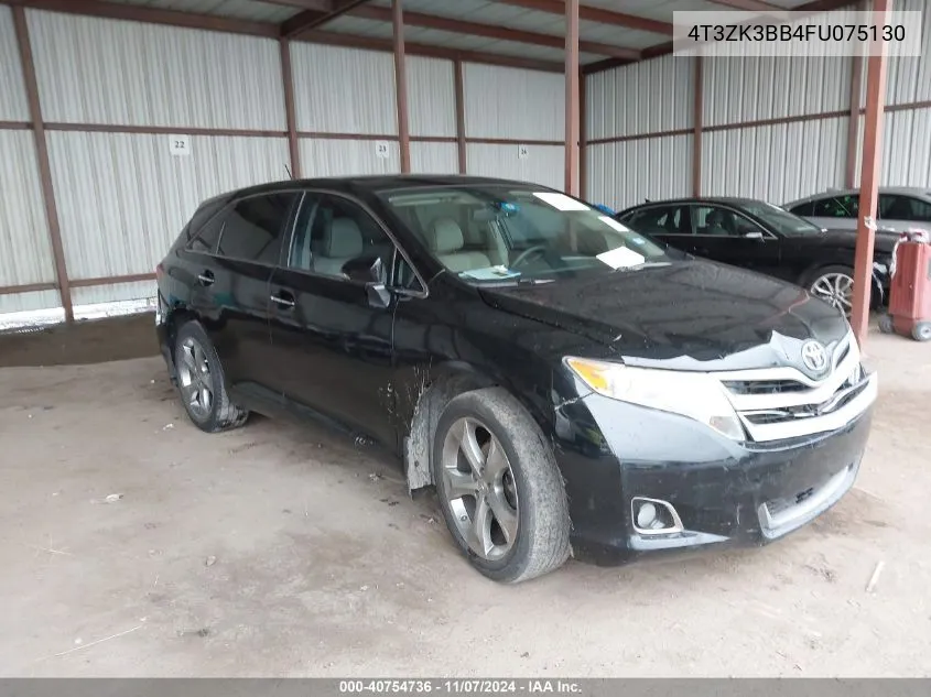 2015 Toyota Venza Le/Xle/Limited VIN: 4T3ZK3BB4FU075130 Lot: 40754736