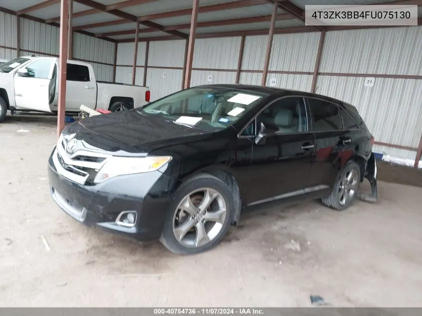 2015 Toyota Venza Le/Xle/Limited VIN: 4T3ZK3BB4FU075130 Lot: 40754736