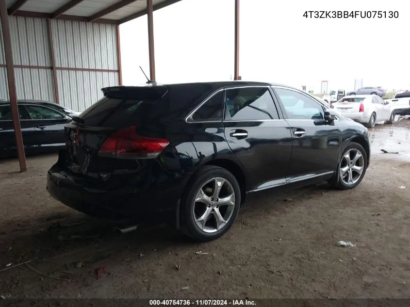 2015 Toyota Venza Le/Xle/Limited VIN: 4T3ZK3BB4FU075130 Lot: 40754736