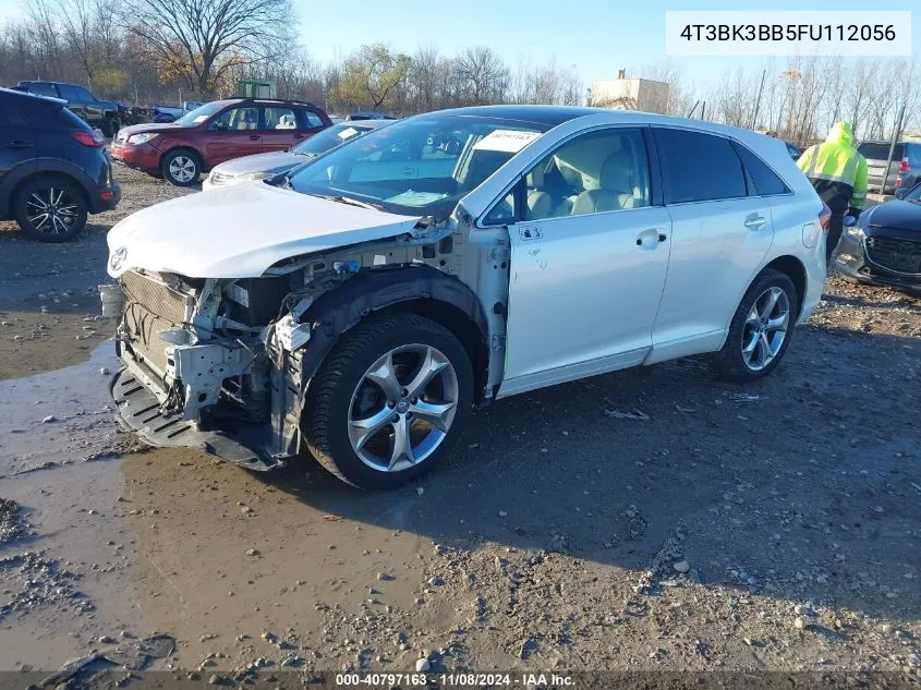 2015 Toyota Venza Limited V6 VIN: 4T3BK3BB5FU112056 Lot: 40797163