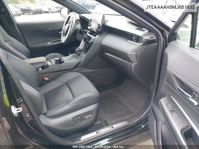 2021 Toyota Venza Le/Xle/Limited VIN: JTEAAAAH5MJ051632 Lot: 39971962