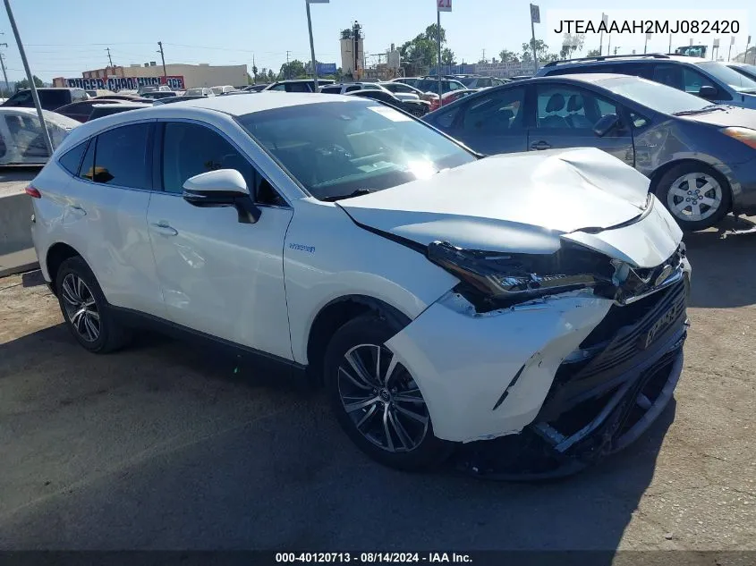 2021 Toyota Venza Le VIN: JTEAAAAH2MJ082420 Lot: 40120713