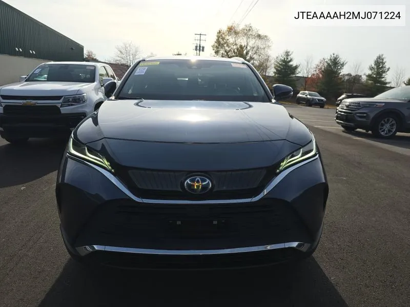 2021 Toyota Venza Limited VIN: JTEAAAAH2MJ071224 Lot: 40750294