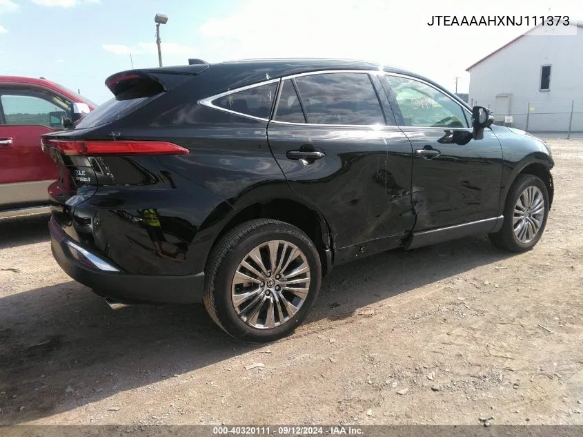 2022 Toyota Venza Xle VIN: JTEAAAAHXNJ111373 Lot: 40320111