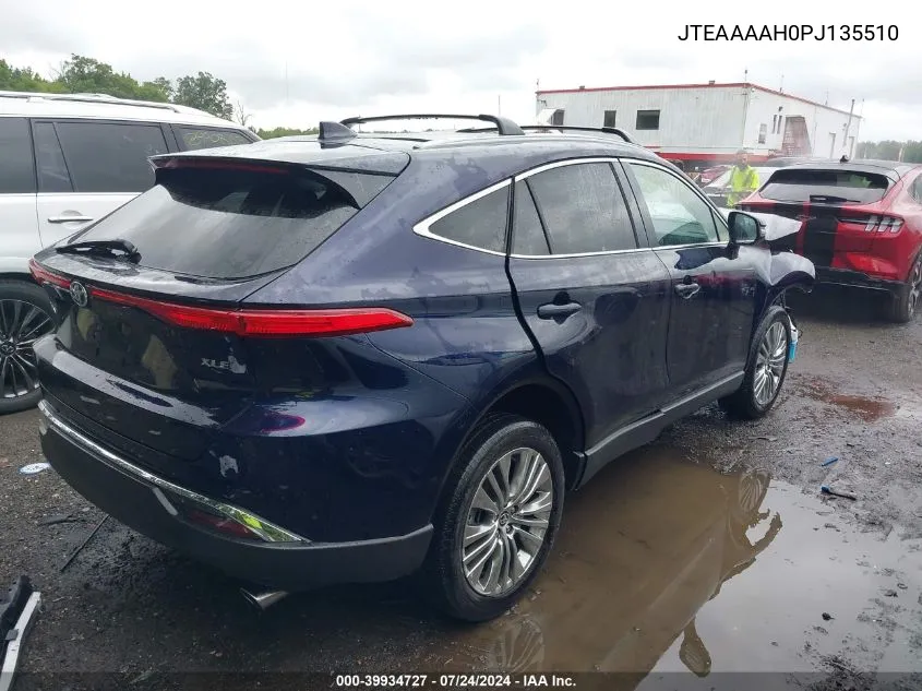 2023 Toyota Venza Xle VIN: JTEAAAAH0PJ135510 Lot: 39934727