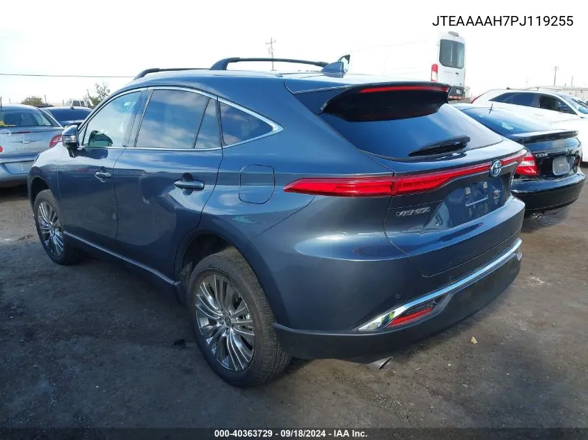 2023 Toyota Venza Xle VIN: JTEAAAAH7PJ119255 Lot: 40363729