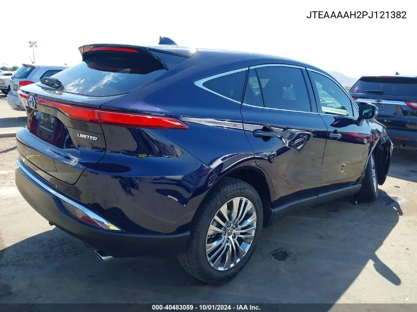 2023 Toyota Venza Limited VIN: JTEAAAAH2PJ121382 Lot: 40483059