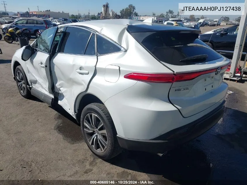 2023 Toyota Venza Le VIN: JTEAAAAH0PJ127438 Lot: 40685146