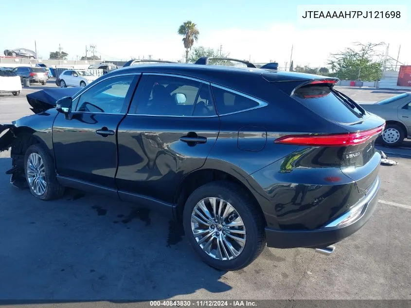 2023 Toyota Venza Limited VIN: JTEAAAAH7PJ121698 Lot: 40843830