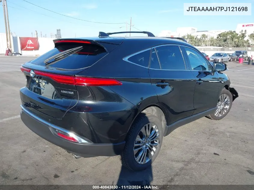 2023 Toyota Venza Limited VIN: JTEAAAAH7PJ121698 Lot: 40843830