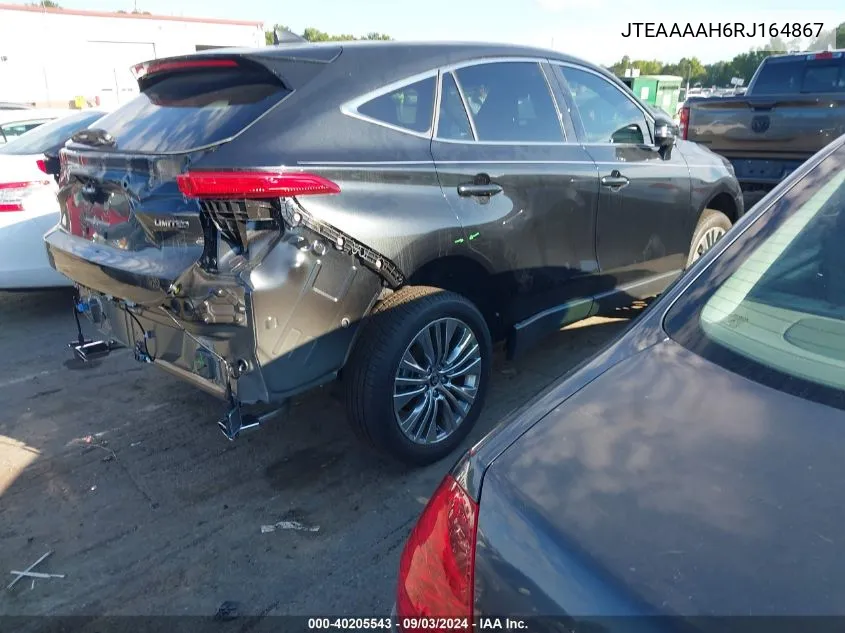 2024 Toyota Venza Limited VIN: JTEAAAAH6RJ164867 Lot: 40205543