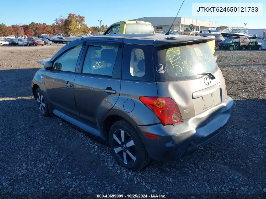 2005 Scion Xa VIN: JTKKT624650121733 Lot: 40699099