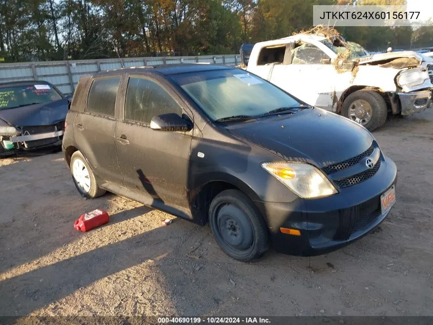 2006 Scion Xa VIN: JTKKT624X60156177 Lot: 40690199