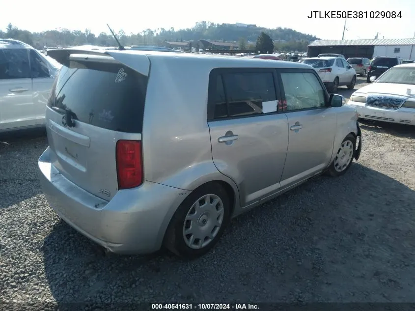 JTLKE50E381029084 2008 Toyota Scion Xb