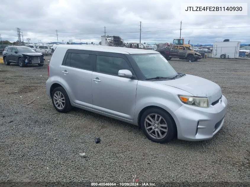 2011 Scion Xb Base (Retail Orders Only) (A4) VIN: JTLZE4FE2B1140930 Lot: 40546664