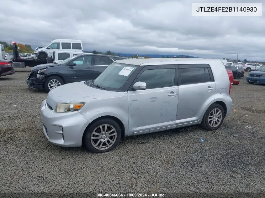 2011 Scion Xb Base (Retail Orders Only) (A4) VIN: JTLZE4FE2B1140930 Lot: 40546664