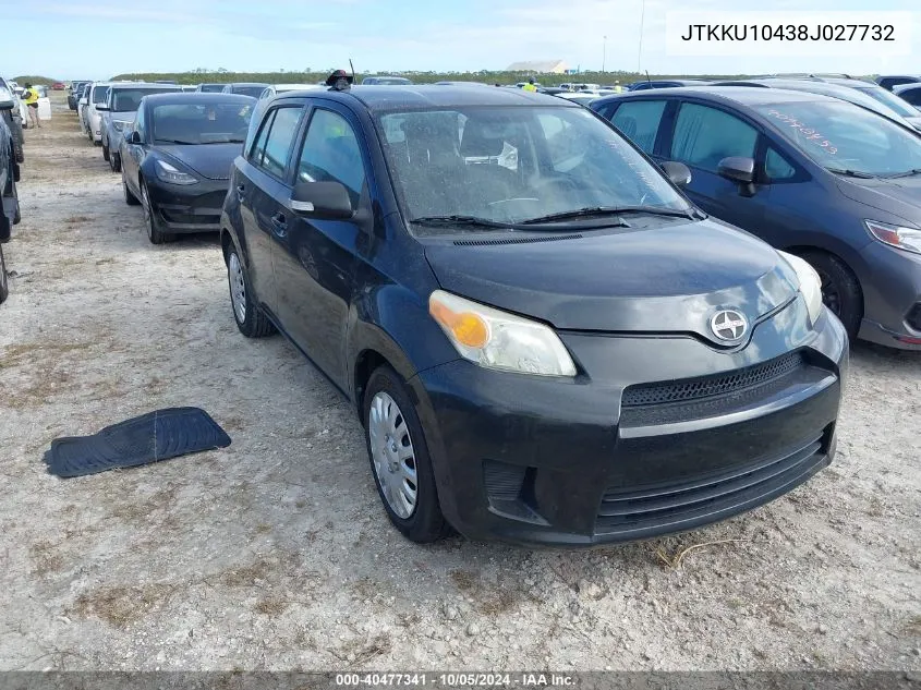 2008 Scion Xd VIN: JTKKU10438J027732 Lot: 40477341