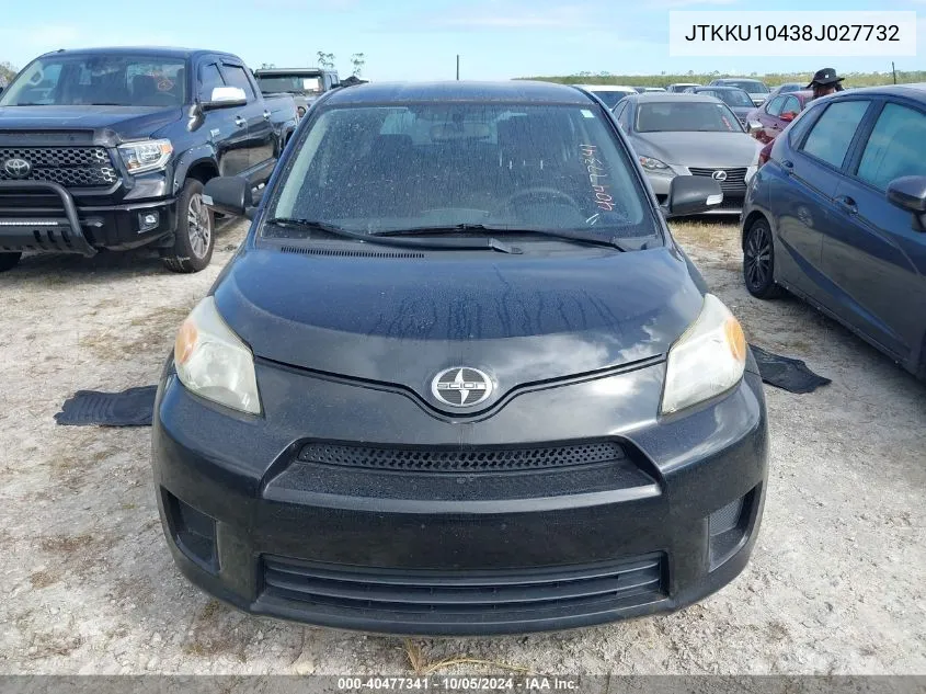 2008 Scion Xd VIN: JTKKU10438J027732 Lot: 40477341