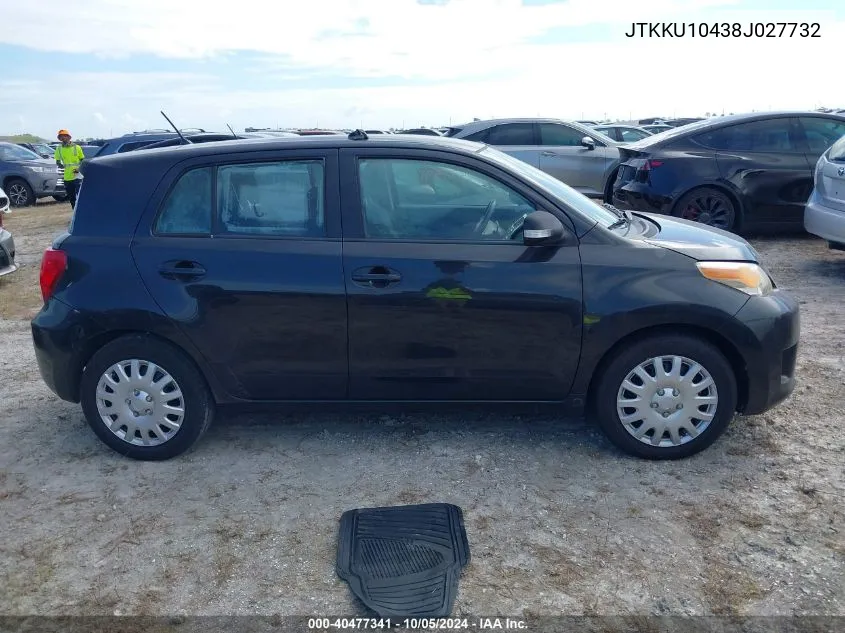 2008 Scion Xd VIN: JTKKU10438J027732 Lot: 40477341