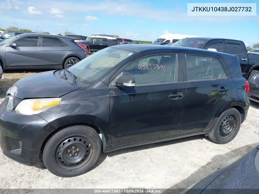 2008 Scion Xd VIN: JTKKU10438J027732 Lot: 40477341