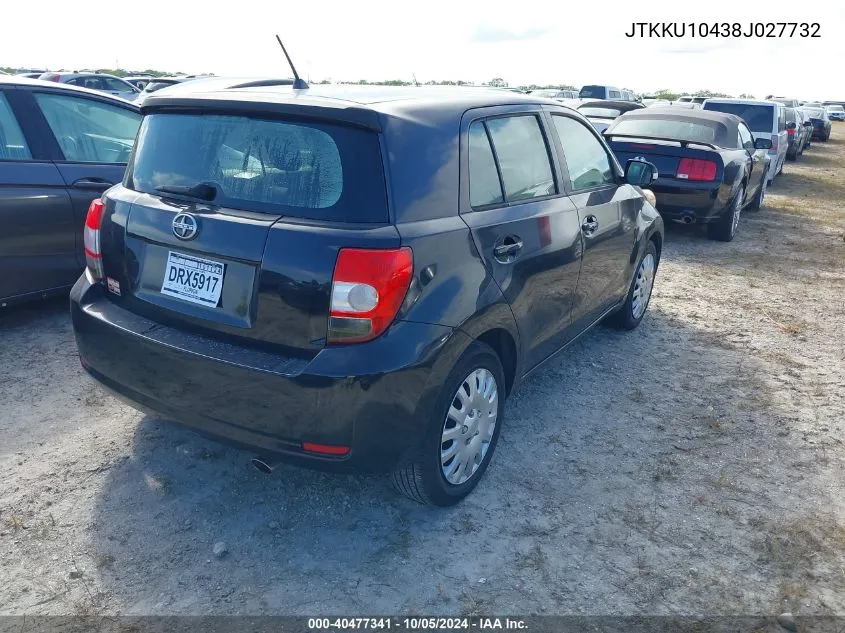 2008 Scion Xd VIN: JTKKU10438J027732 Lot: 40477341