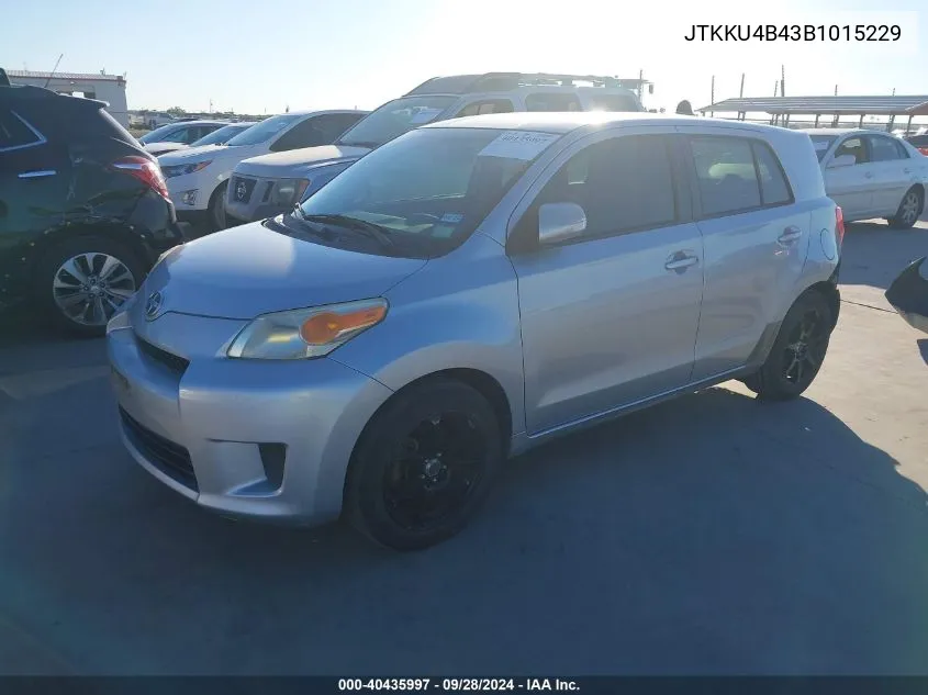 JTKKU4B43B1015229 2011 Toyota Scion Xd